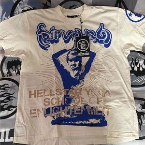 Hellstar Yoga Tee Size Large BNWT Brand New Authentic